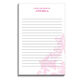 Pink Simple Damask Notepads Image 1 of 2